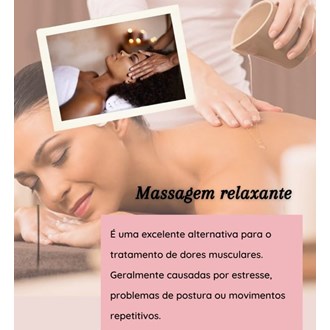 Massagem Relaxante (Atendimento Fixo)