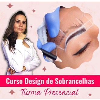 Curso presencial de Design de Sobrancelhas