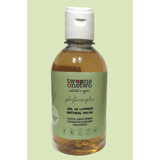 Gel de Limpeza Facial Natural Twoone Onetwo Natural Vegana