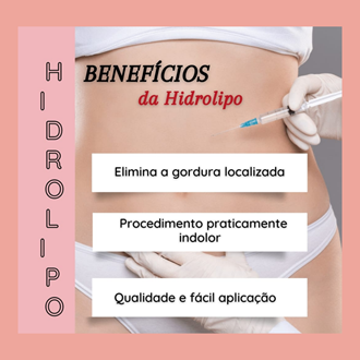 Hidrolipoclasia não aspirativa 5 sessões (Atendimento Fixo e delivery)