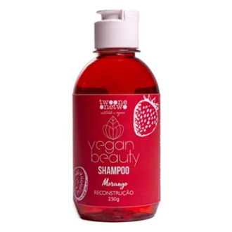 Vegan Beauty Shampoo Twoone Onetwo Morango Recontrução 250g
